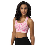 22&Co Patterned Longline sports bra